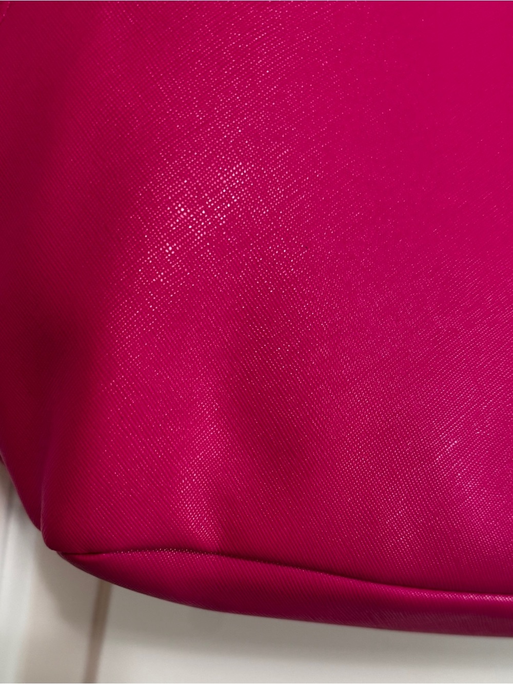 Juicy Couture Fuchsia Stripe Tote Bag - Picture 12 of 16